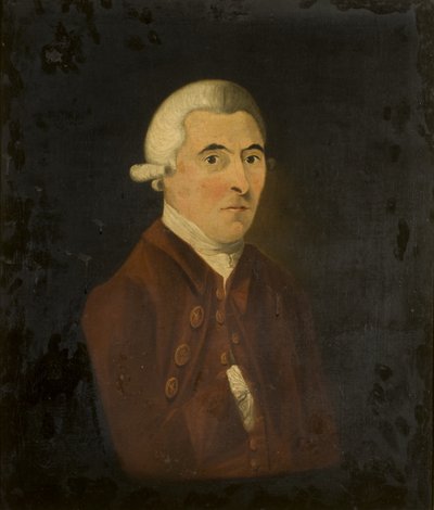 Portret van Benjamin Gibson door English School